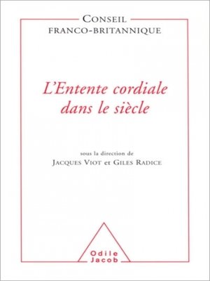 cover image of L' Entente cordiale dans le siècle